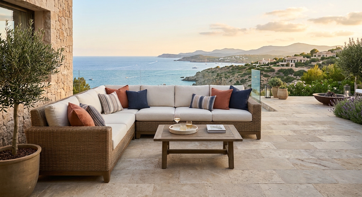 Leave visual and physical breathing room around seating clusters — overcrowded zones feel smaller than they are.